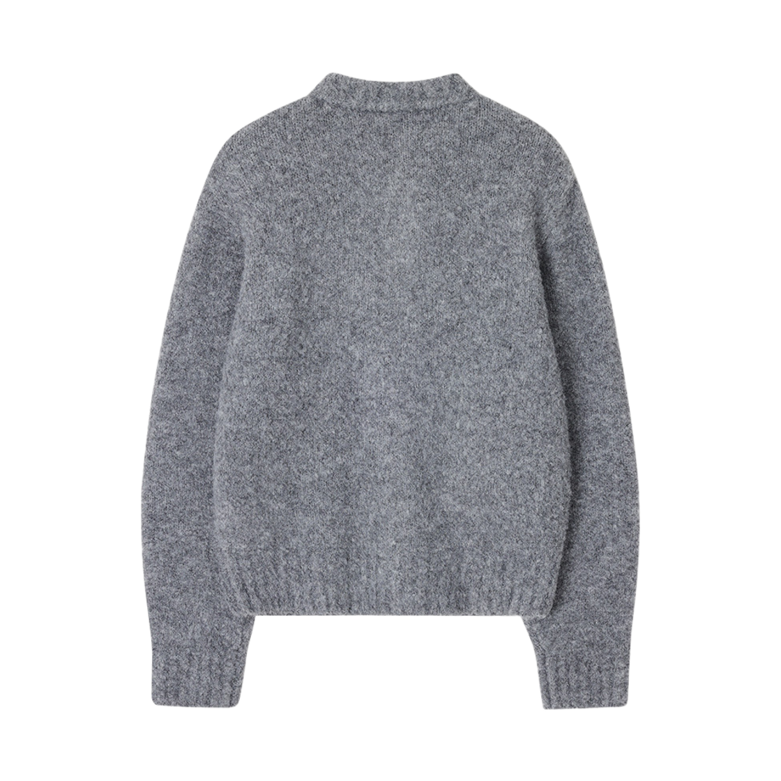 송지오 지제로 부클 라운드넥 가디건 그레이(SONGZIO ZZERO Boucle Round Neck Cardigan Grey) - 2
