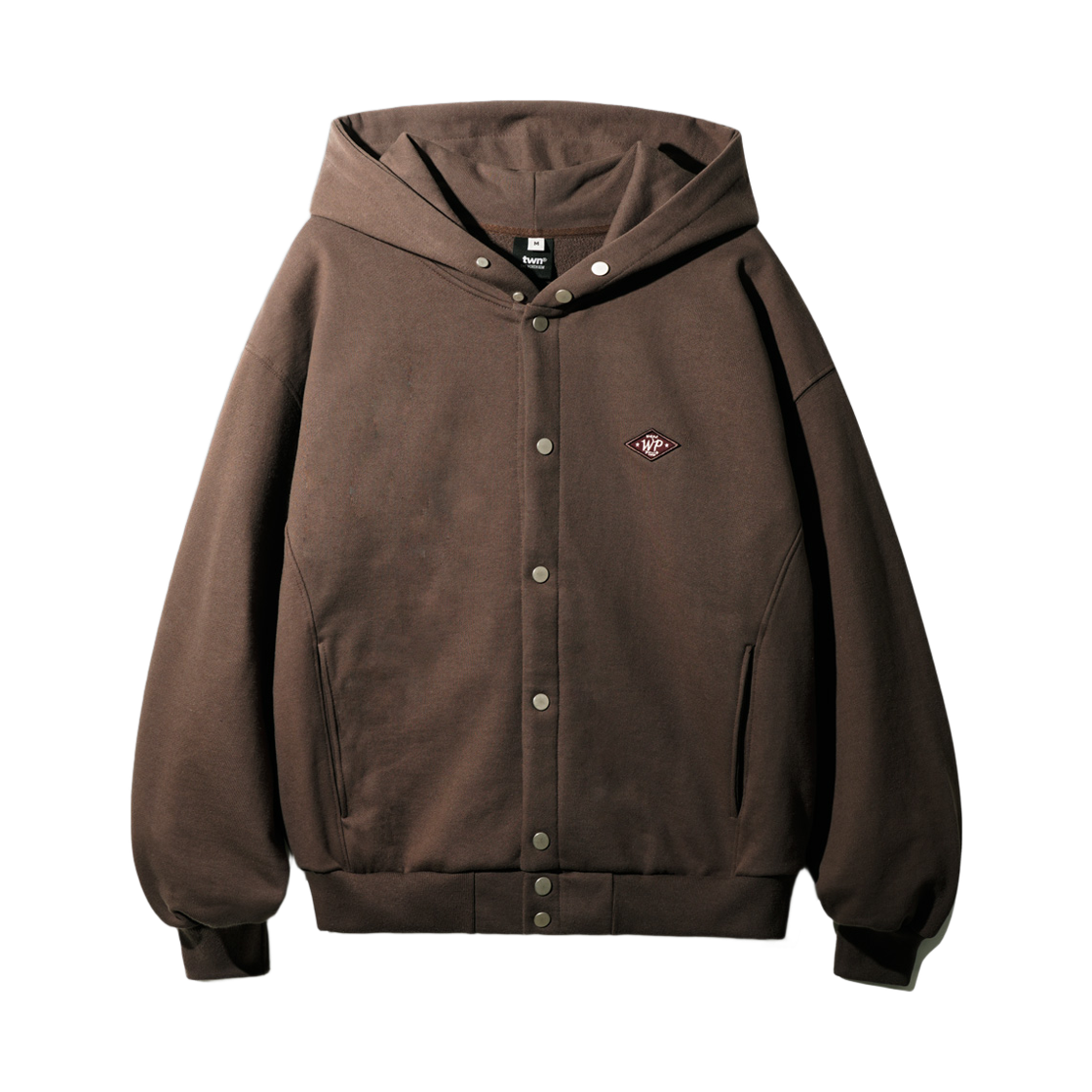티떠블유엔 웰풋 후드 자켓 브라운 HHOT3620(TWN Wellput Hoodie Jacket Brown HHOT3620)