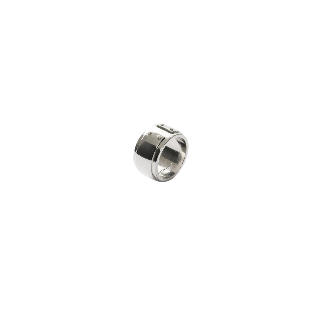 MW388SIV MILLO WOMEN Bold Screw Ring Silver