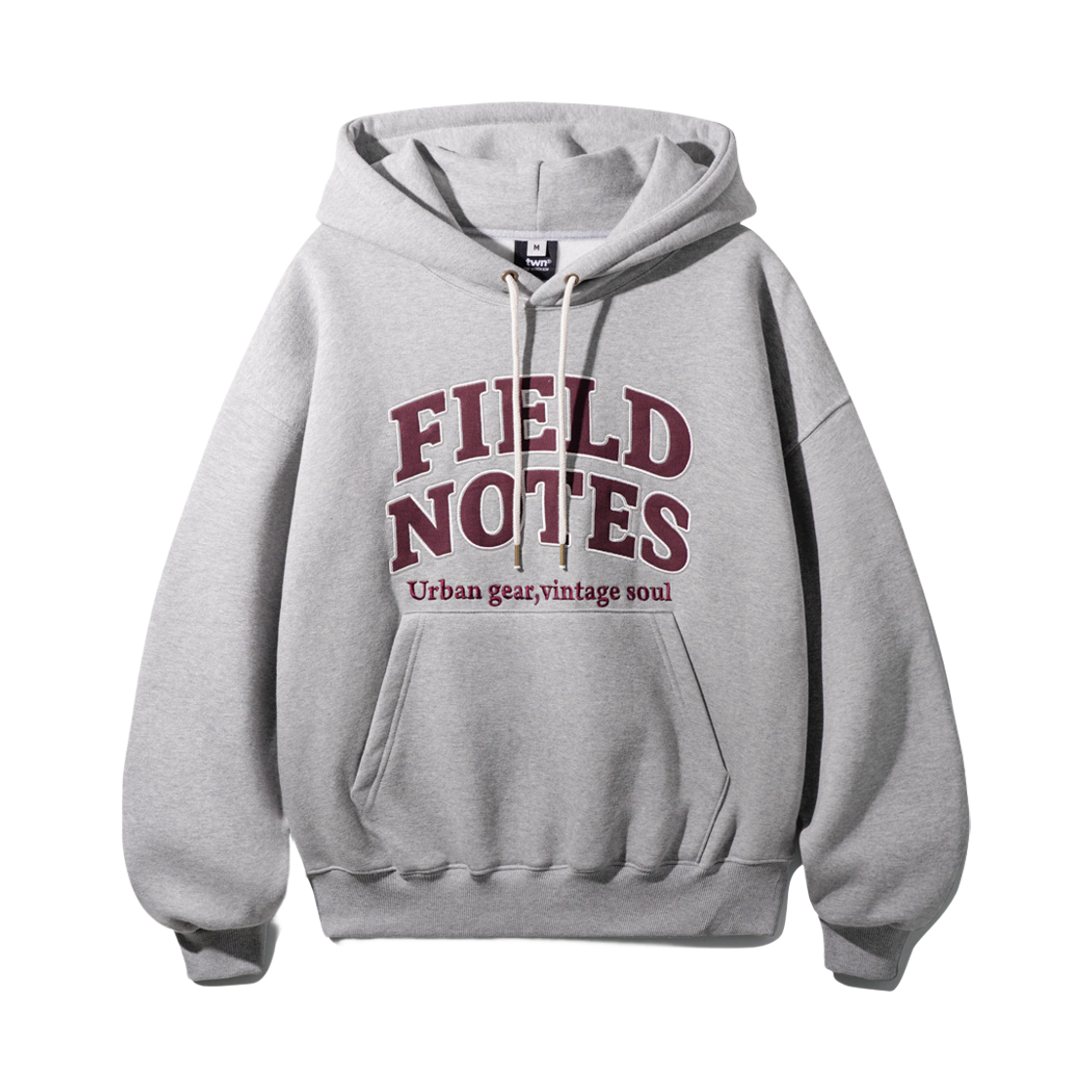 JIHD3623_gray_29 TWN Field Notes Hoodie Gray JIHD3623