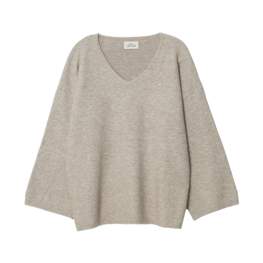 메종르하르 마랑 루즈 브이넥 니트 4color(maisonlehar Marang Loosefit Vneck Knit 4color) - 4