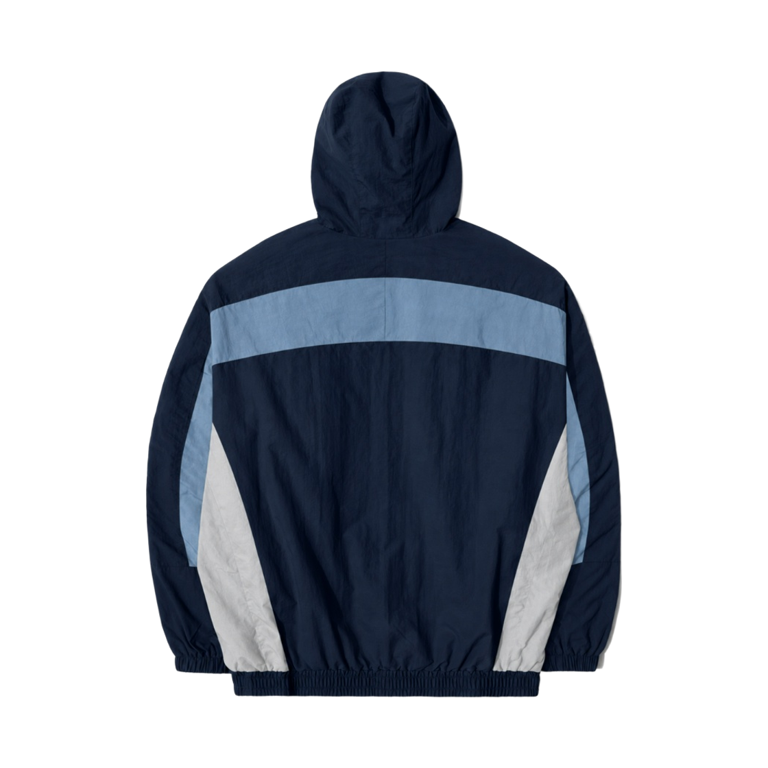 큐티에잇 가먼츠 레트로 후디드 트랙 자켓 네이비/스카이블루/그레이(QT8 GARMENTS Retro Hooded Track Jacket Navy/Skyblue/Grey) - 2