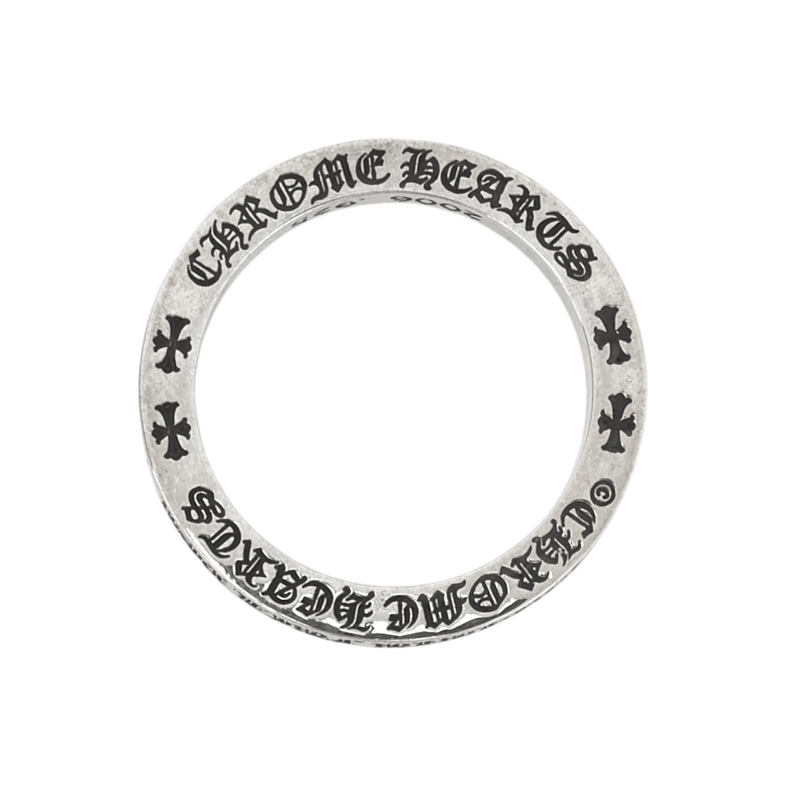 크롬하츠 스페이서 퍽 유 링 3mm 실버 - 호놀룰루 한정(Chorme Hearts Spacer Fuck You Ring 3mm Silver - Honolulu Exclusive) - 2