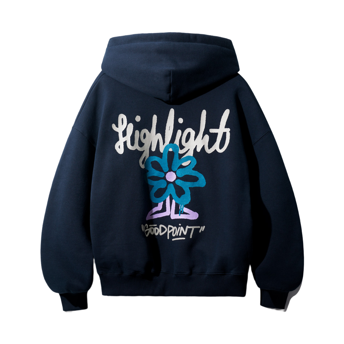 STHD3579_navy_29 TWN Pointgood Hoodie Navy STHD3579