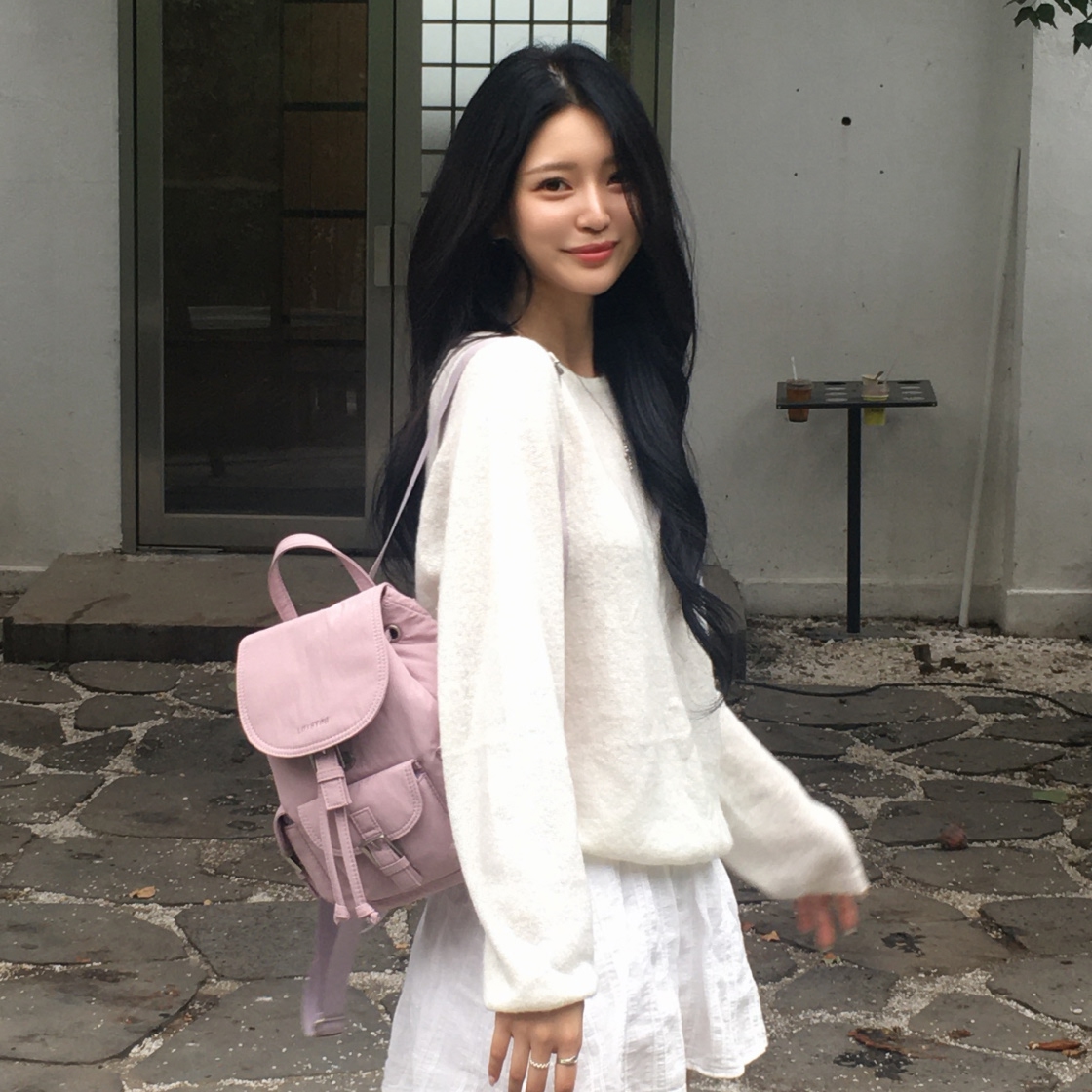 라츠유 노스텔지아 소프트 백팩 핑크(LOTS YOU Nostalgia Soft Backpack PINK) - 3