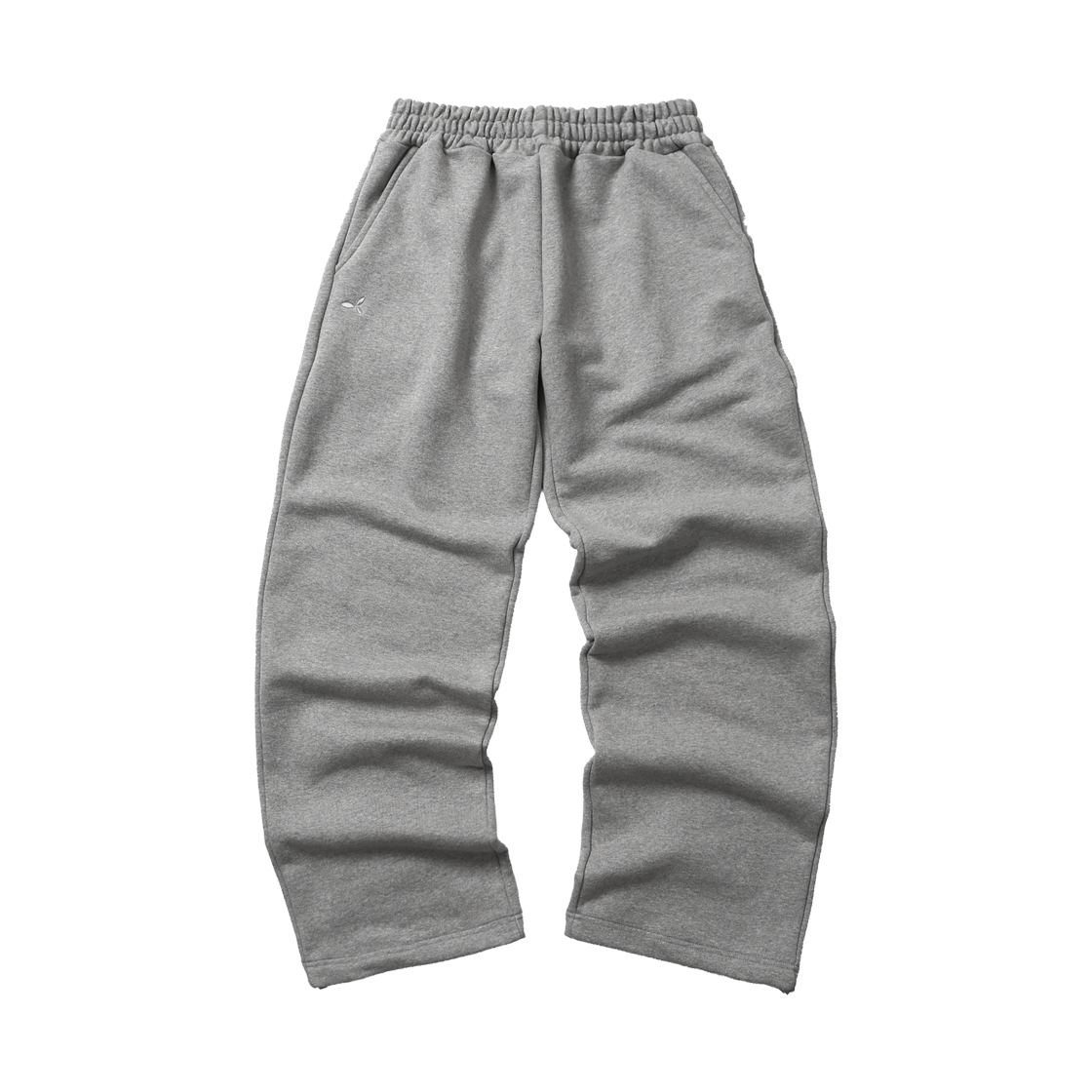 비피투디스오더 백 스트라이프 스웻 팬츠 멜란지 그레이(BP2DISORDER Back Stripe Sweat Pants Melange Gray) - 2
