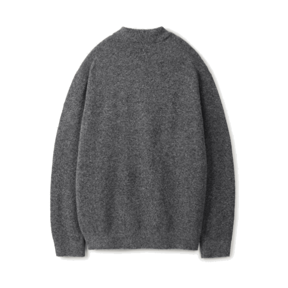 24/7시리즈 폴로 칼라 모헤어 니트 멜란지 그레이(24/7 series Polo Collar Mohair Knit MELANGE GRAY) - 2