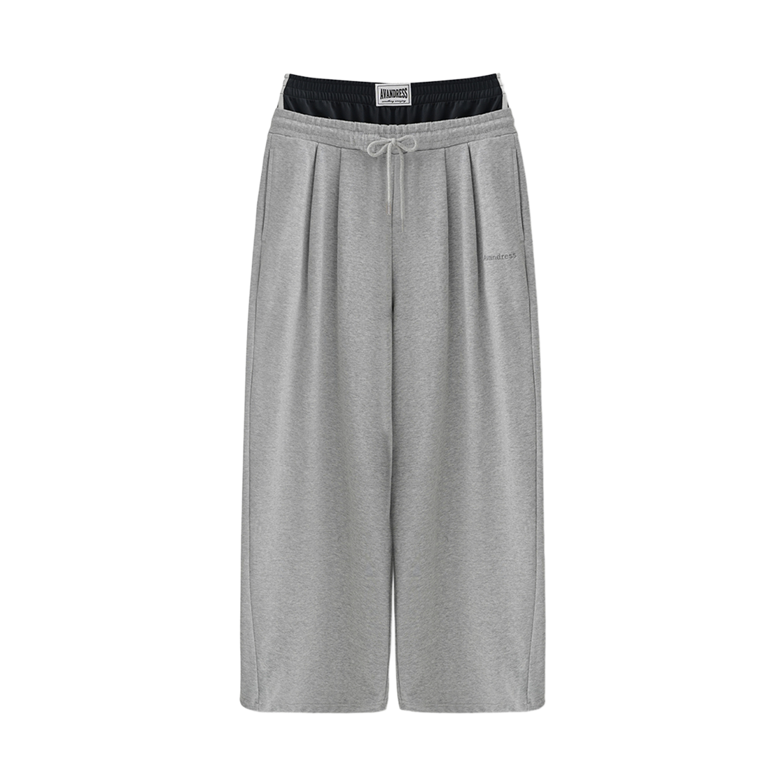 어반드레스 트랙 88 더블 턱 릴렉스 새깅 팬츠 메란지(AVANDRESS Track 88 Double Tuck Relax Sagging Pants MELANGE)