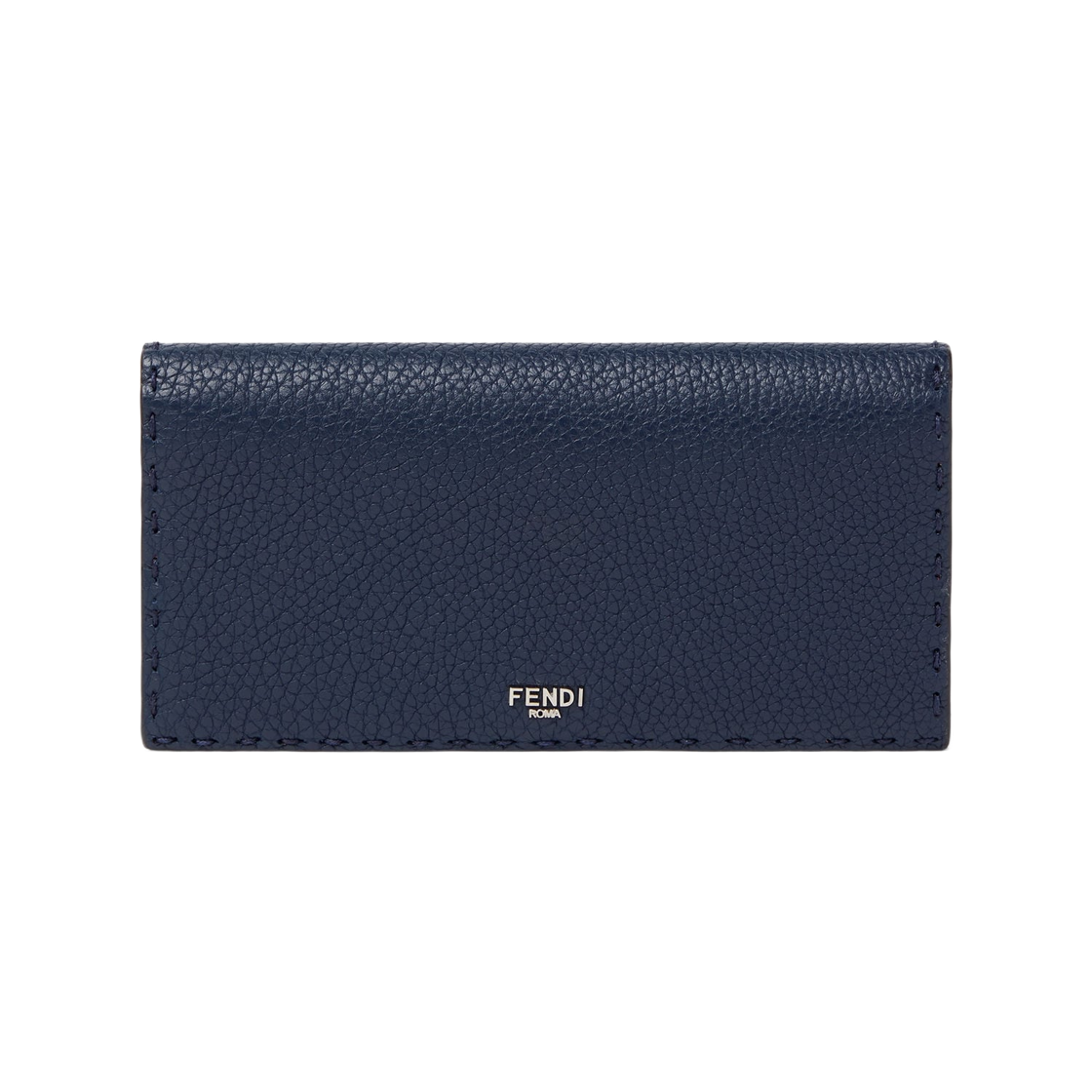 7M0355AW2FF1USI Fendi Celeria Long Wallet Blue Abyss Dark Red