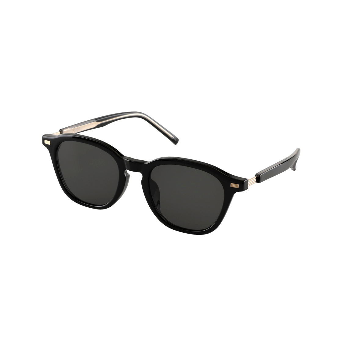 투디터 OM 남자 여자 패션 사각 뿔테 자외선차단 선글라스 C1 블랙(2DITOR OM Men’s and Women’s Fashion Square horn-rimmed UV Protection Sunglasses C1 BLACK) - 1