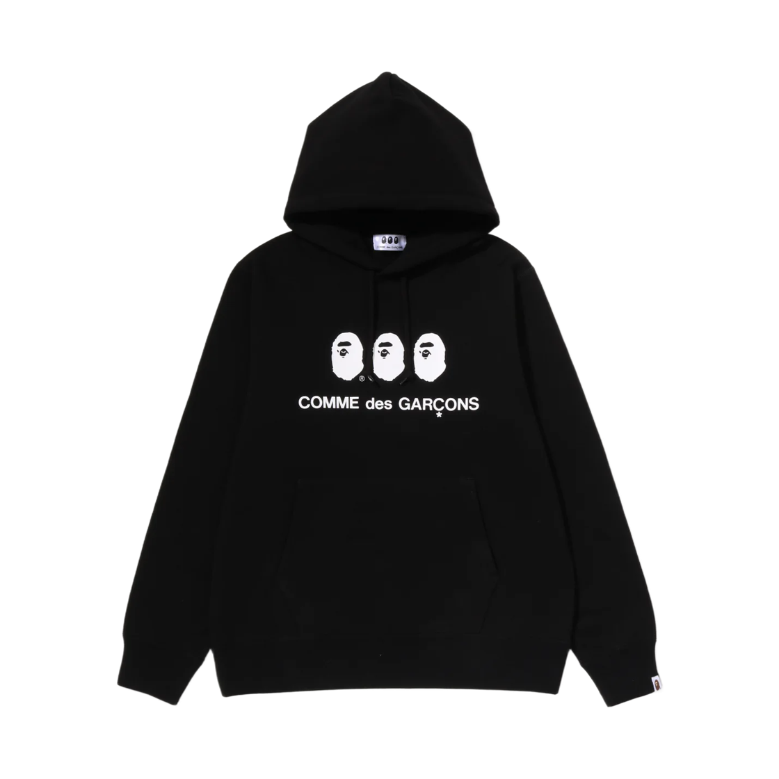 - BAPE x Comme Des Garcons Osaka Pullover Hoodie Black