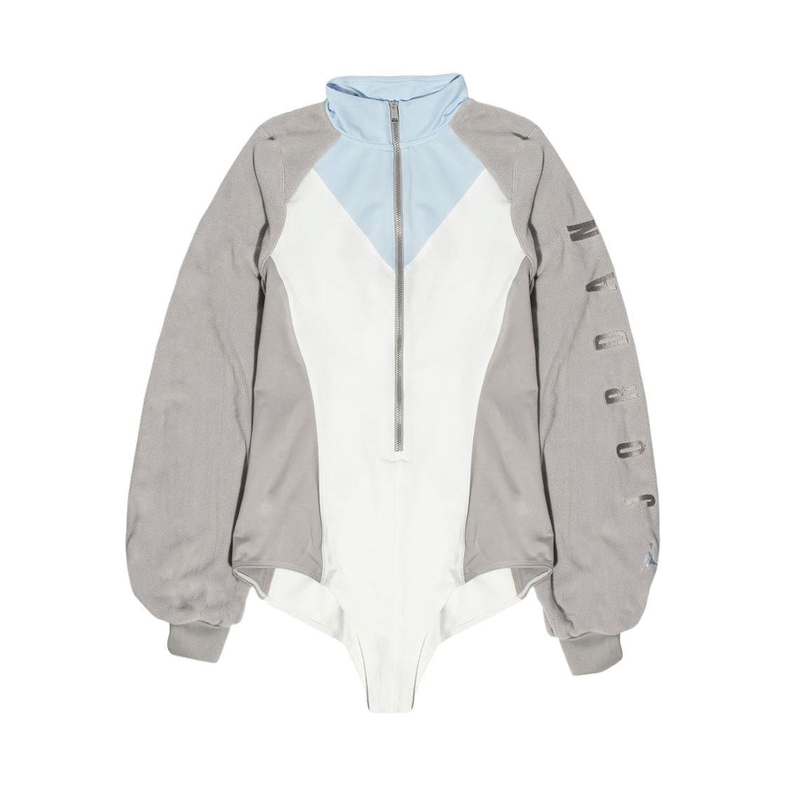 DJ2734-121 (W) Jordan Cozy Girl Top Summit White College Grey - Asia
