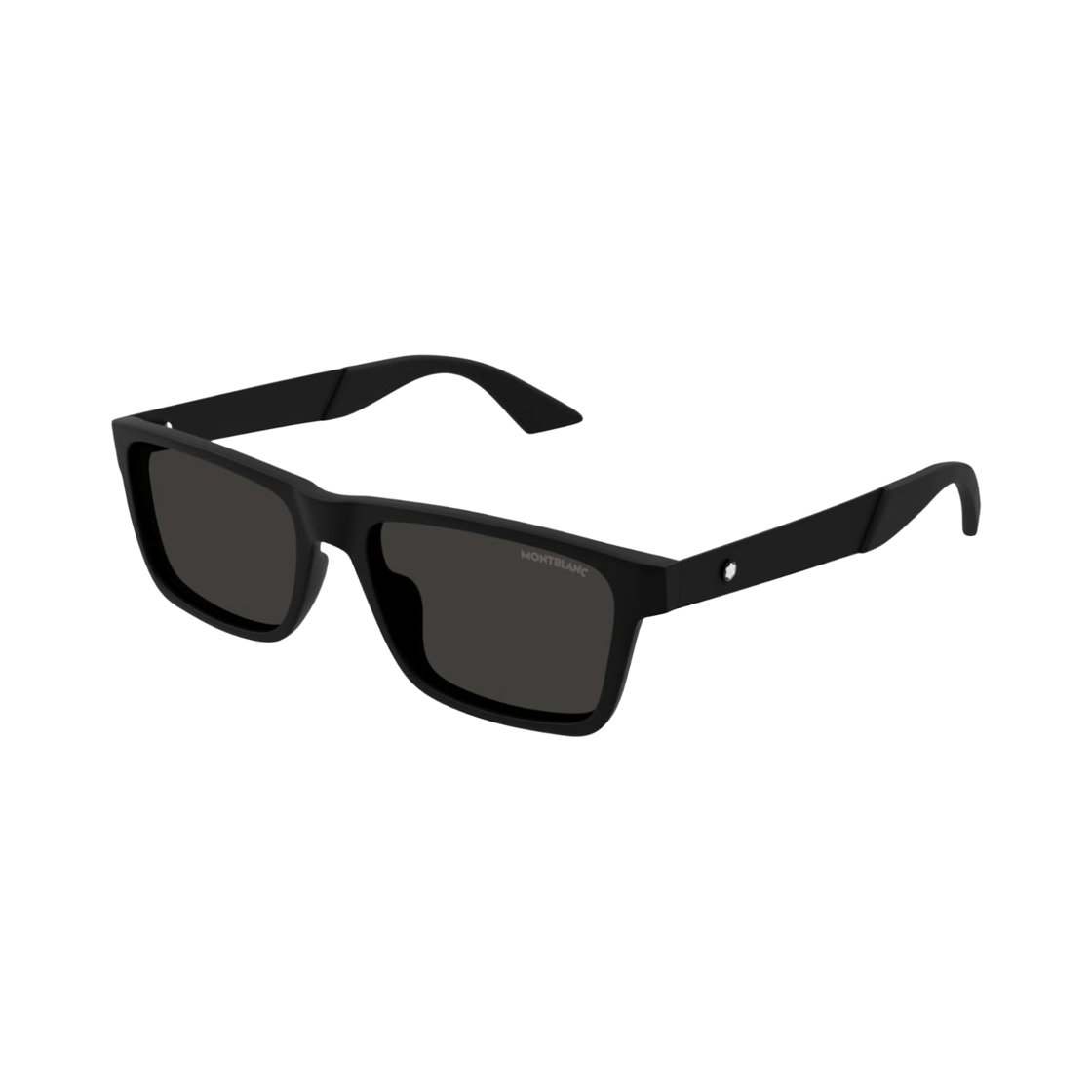몽블랑 스퀘어 프레임 아세테이트 선글라스 블랙 그레이(Montblanc Square Frame Acetate Sunglasses Black Grey) - 2