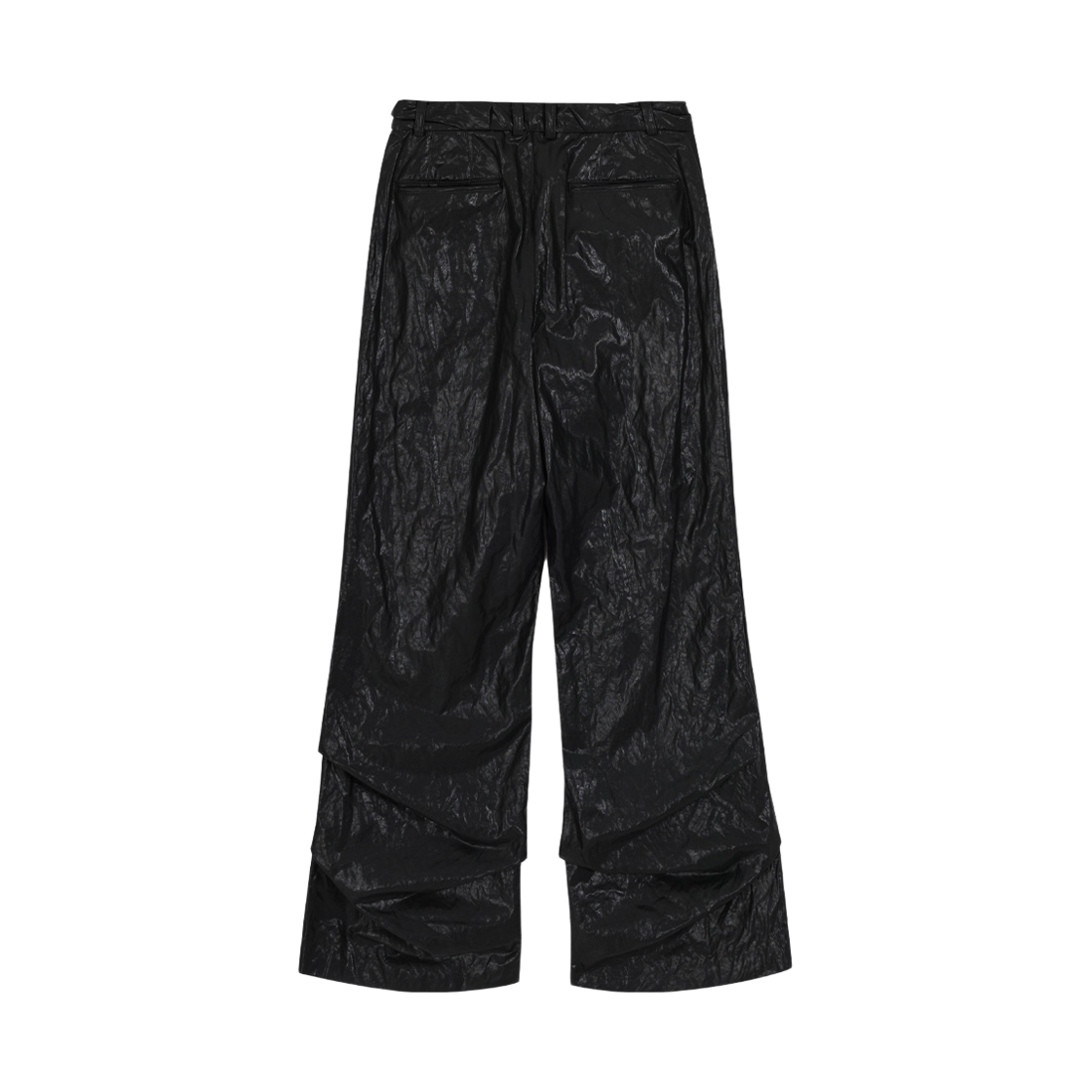 송지오 컬렉션 웰드 와이드 팬츠 블랙(SONGZIO COLLECTION Weld Wide Pants Black) - 2