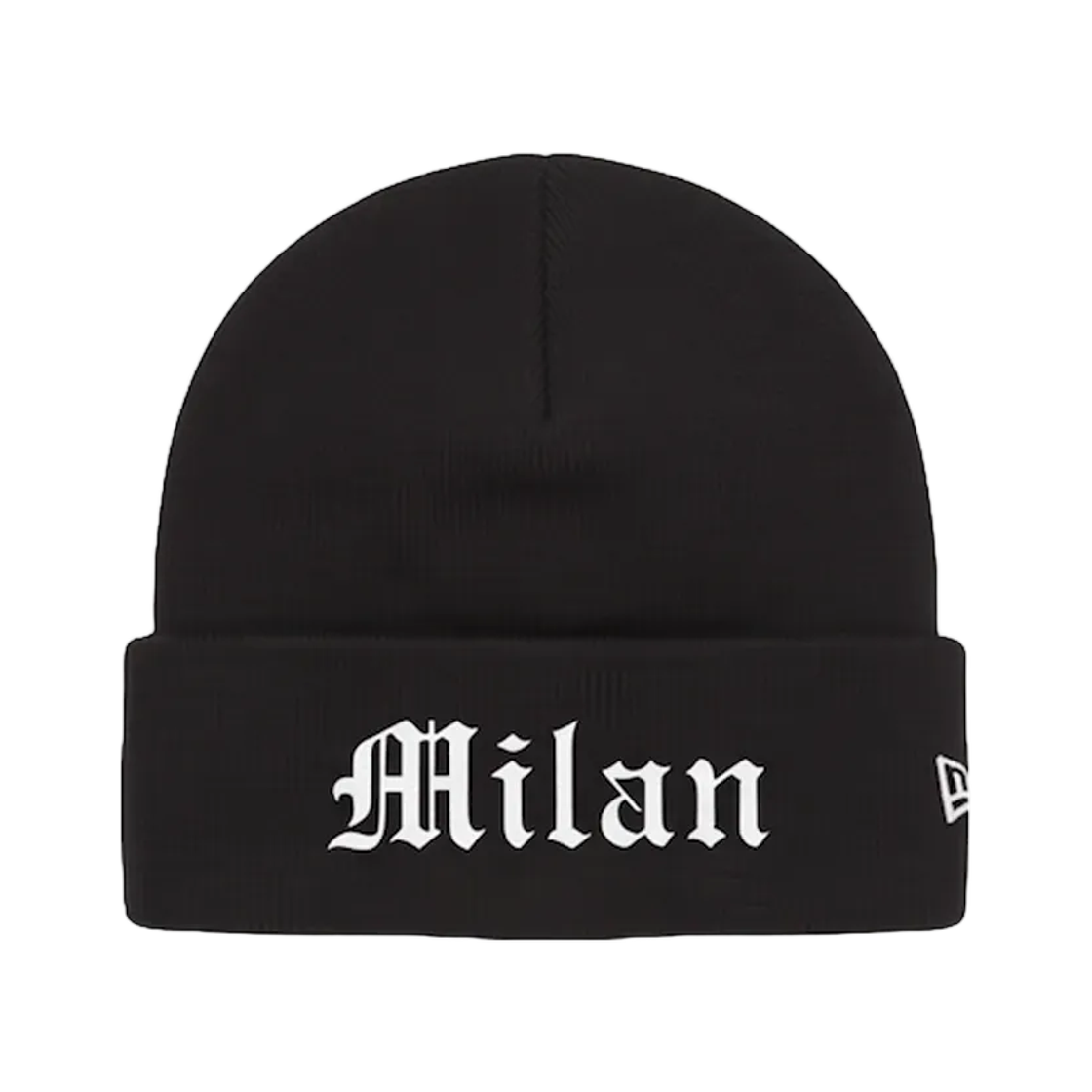- Supreme New Era Shop Beanie Milan Black - Offline Store Exclusive