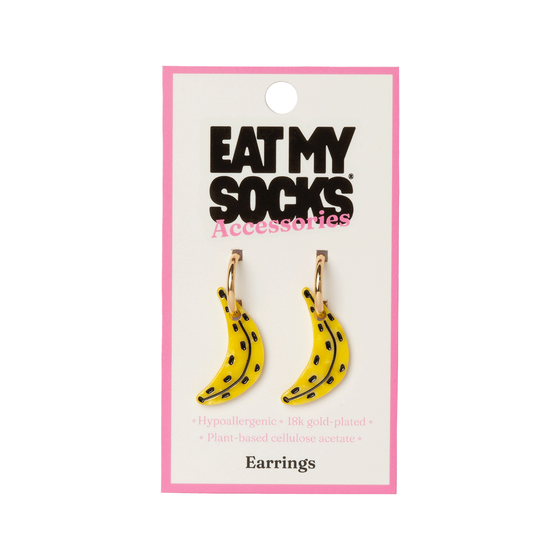 잇마이삭스 Banana 바나나 귀걸이(Eat My Socks Banana Earring) - 2