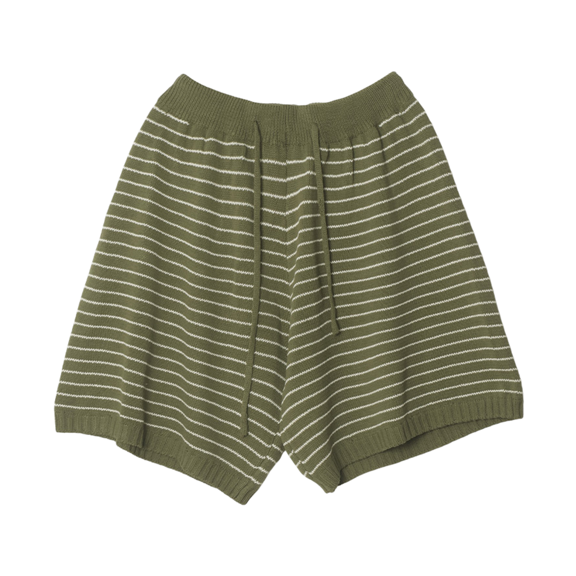 P0000TVD maisonlehar Willy Stripe Half Knit Pants 2color
