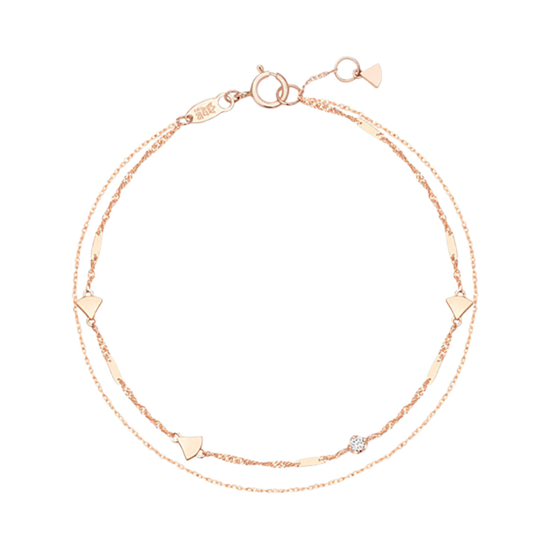 제이에스티나 제이에스티나 MOSAIQUE 14K 팔찌 (JJMSBQ5B8268R47S0)(Jestina Jestina Mosaique 14K 팔찌 (Jjmsbq5B8268R47S0)) - 3