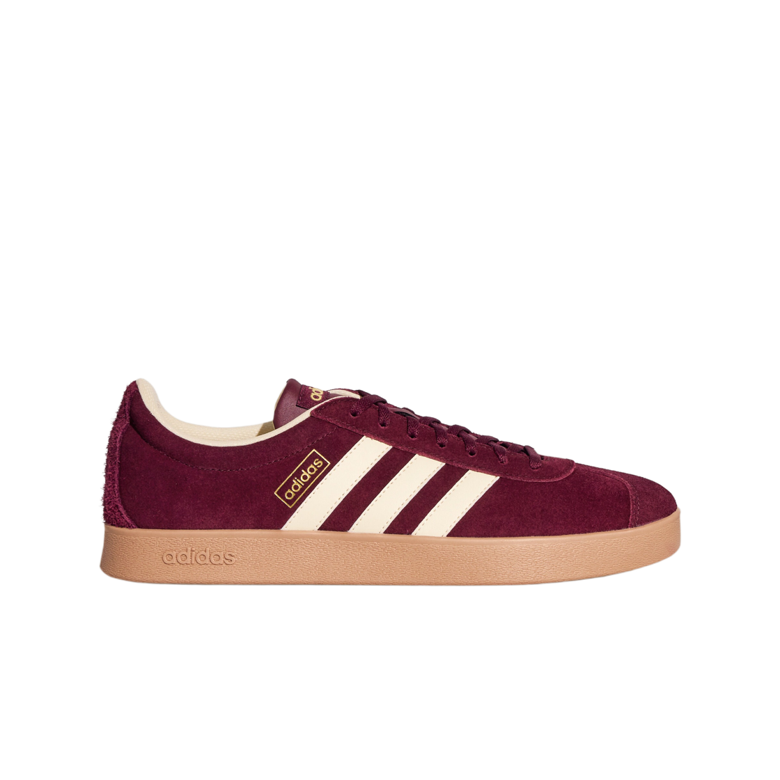 KH5555 Adidas VL Court Classic Dark Purple Warm Vanilla