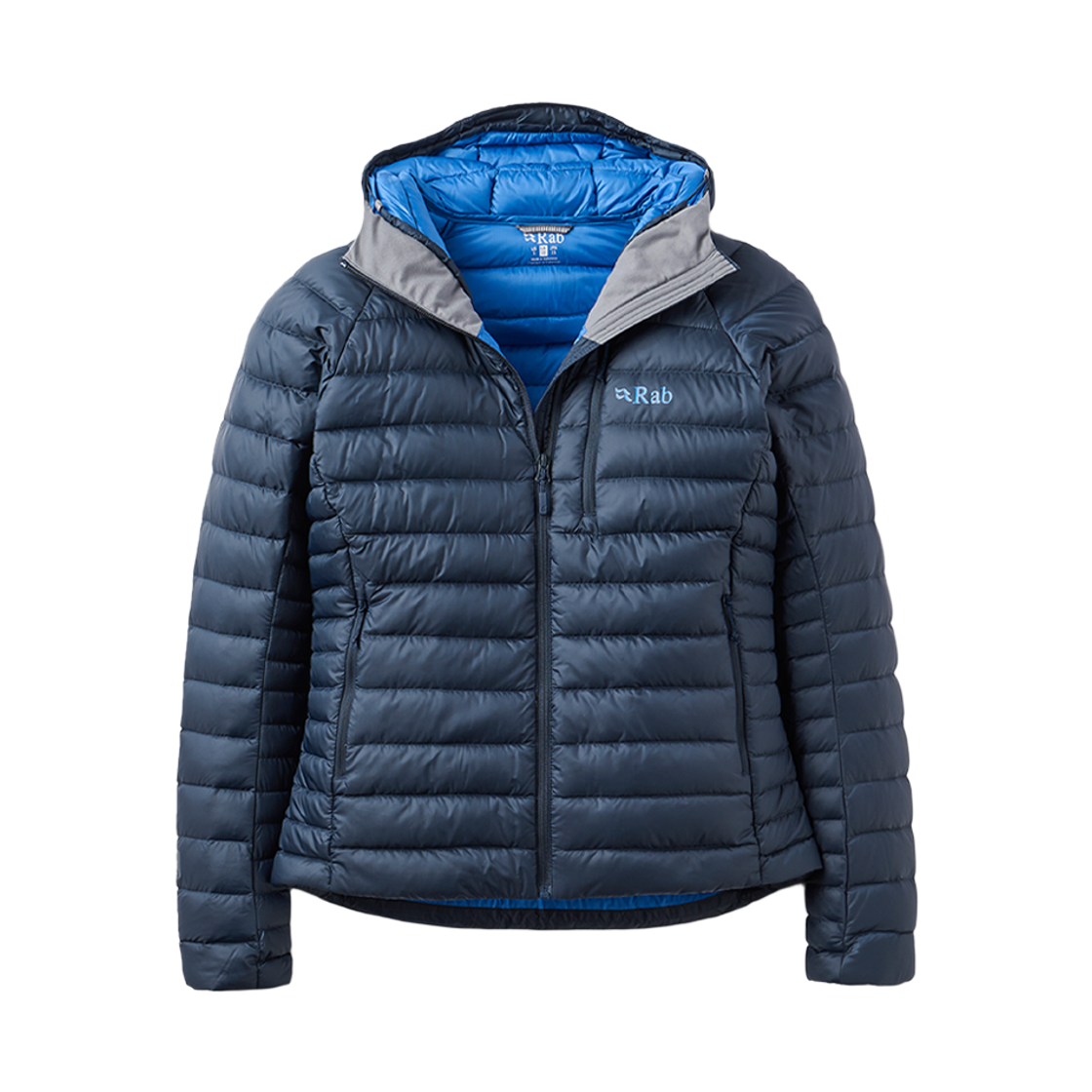 랩 마이크로라이트 알파인 후디 여 갤럭시 블루(Rab Microlight Alpine Hoody W Galaxy Blue)