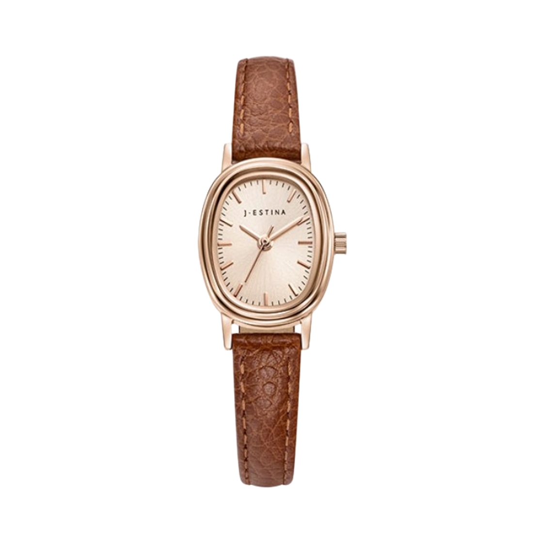 JWM1LE6BF601RGBR0 Jestina Amico Mia 가죽 시계 - 로즈골드 (Jwm1Le6Bf601Rgbr0)