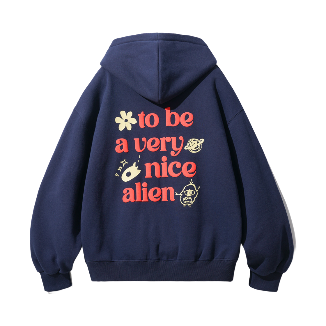 JYHD3475_Navy_29 TWN Flowervery Hoodie Navy JYHD3475