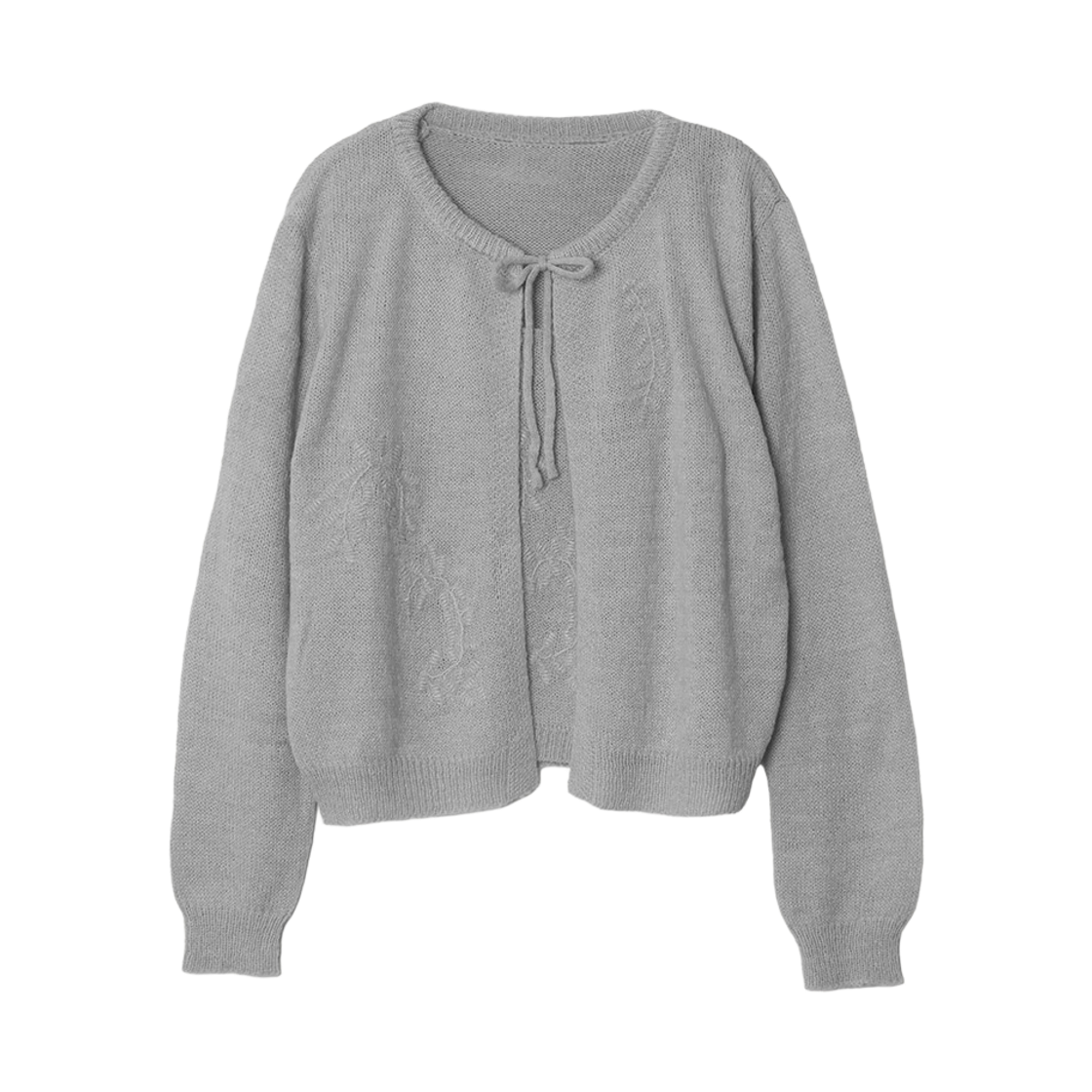 P0000TSS maisonlehar Flan Knit Set (Cardigan+Sleeveless) 2color