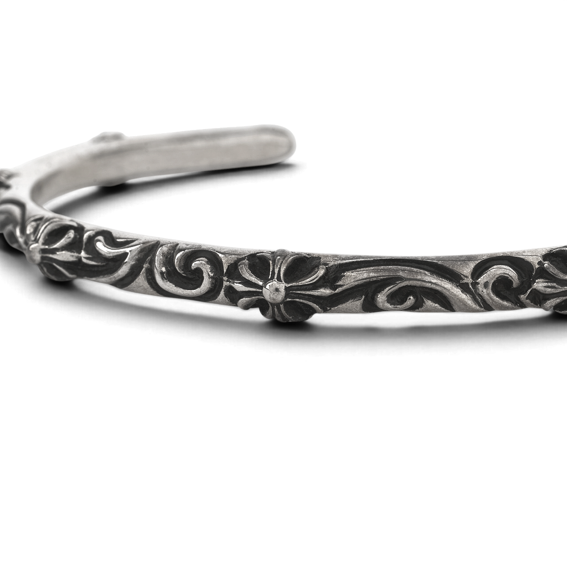 크롬하츠 SBT 밴드 뱅글 실버(Chrome Hearts SBT Band Bangle Silver) - 3