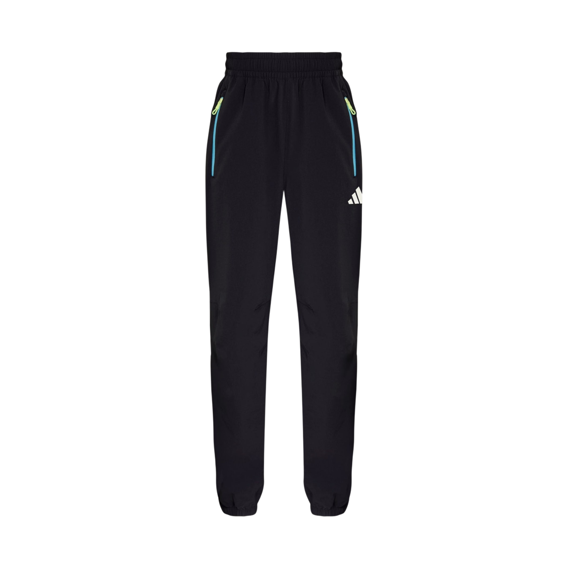 KG5954 (Kids) Adidas Sportswear Woven Pants Black Off White - US Sizing