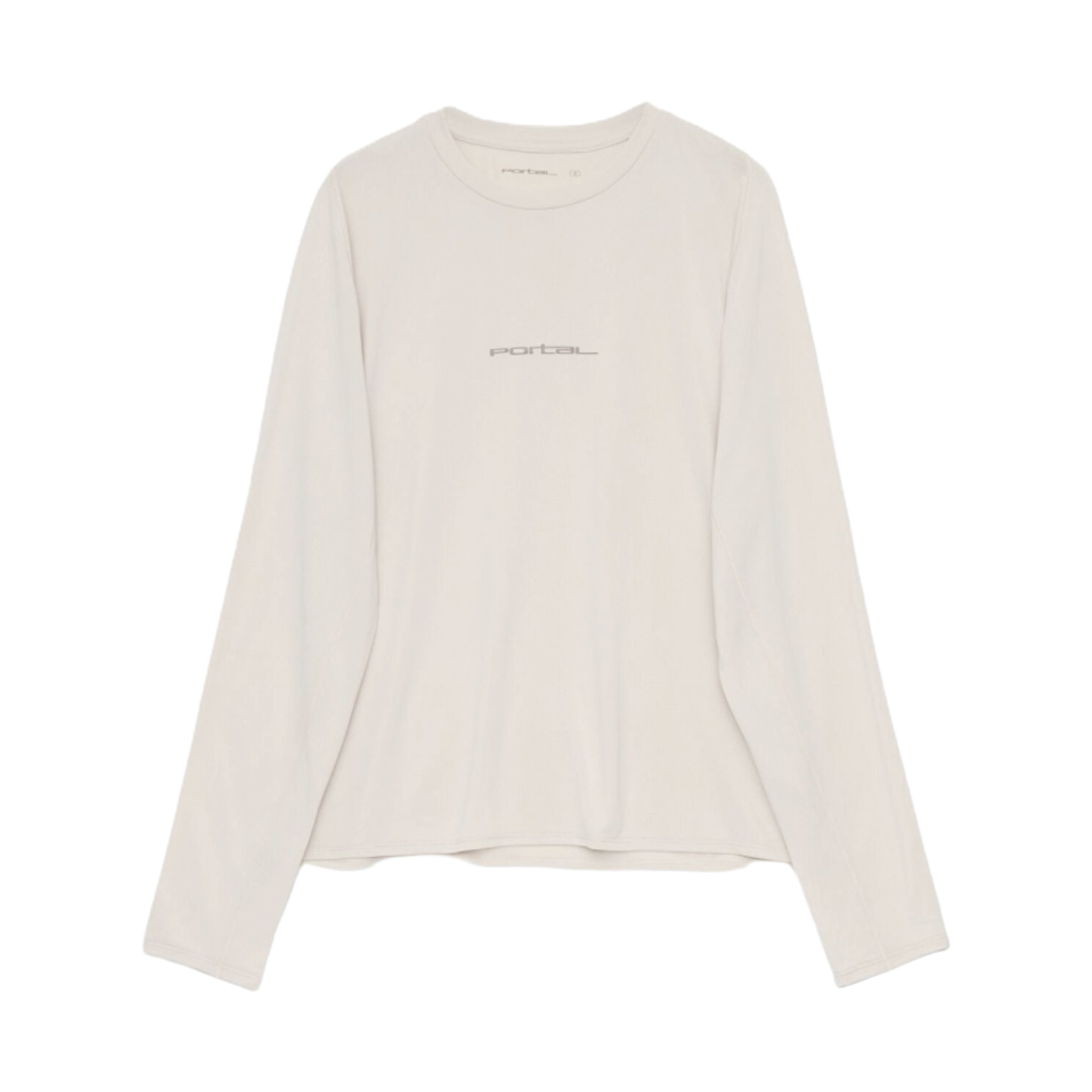 - Portal Lateral Peak Long Sleeve T-Shirt Bone White
