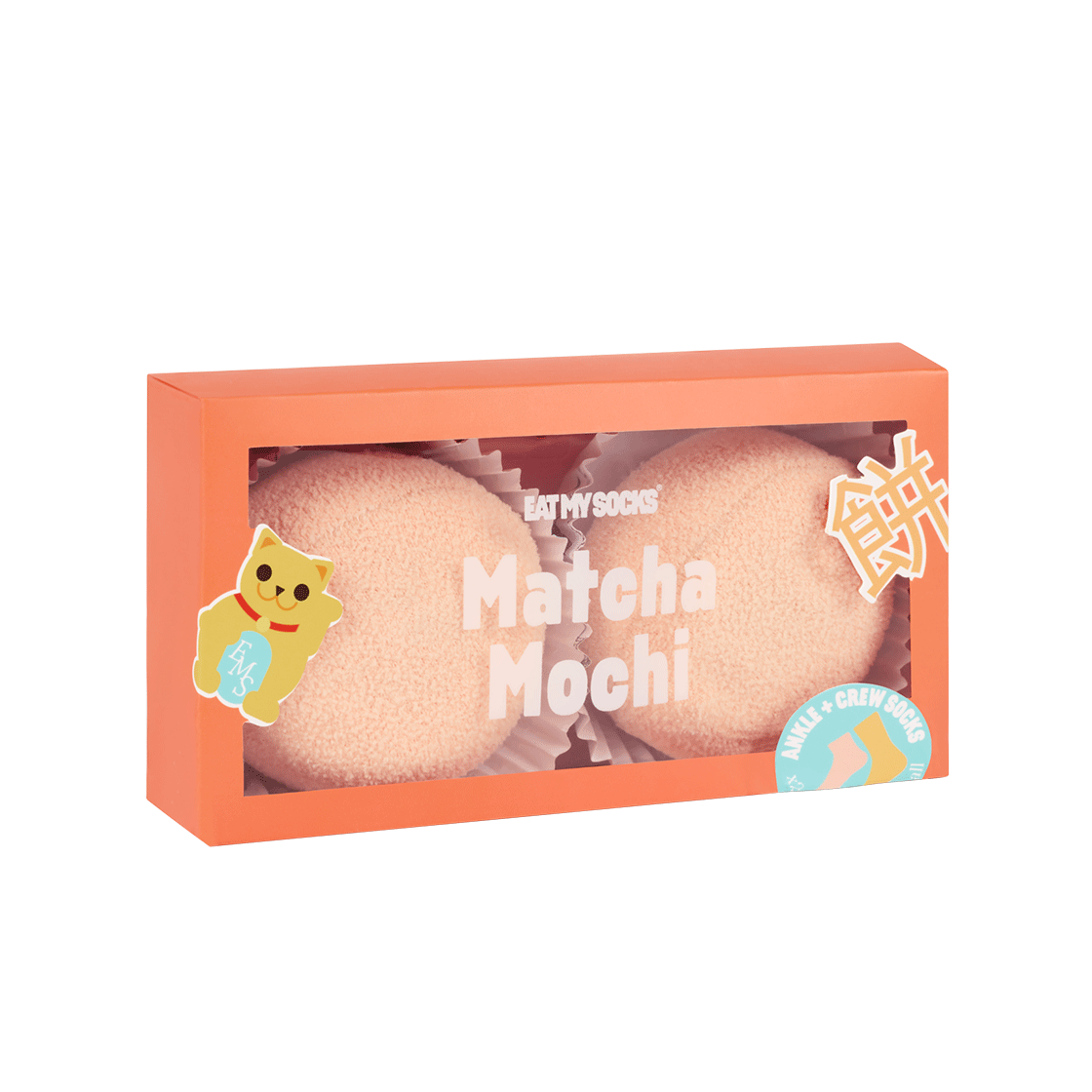 3D Mochi Mango 2 pairs Eat My Socks 3D Mochi Mango (2 pairs)