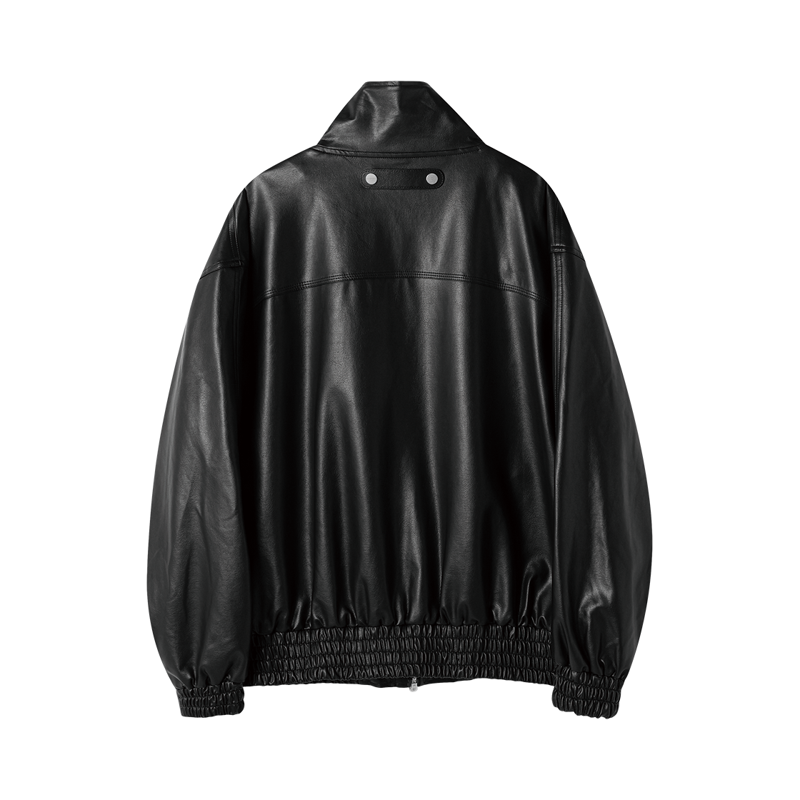 더바이닐하우스 러기드 레더 재킷 블랙(Thevinylhouse Rugged Leather Jacket Black) - 2