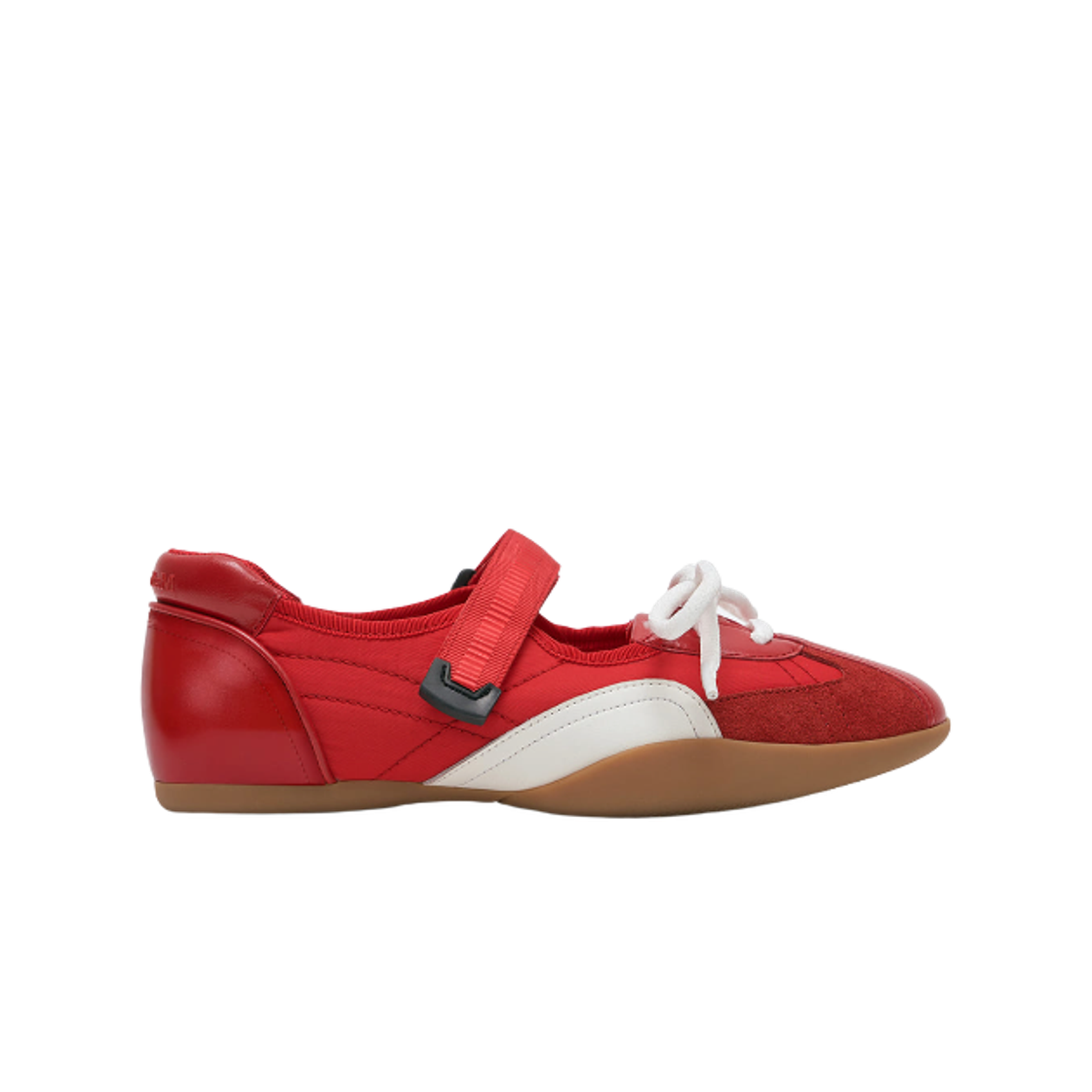 MK2611SO002MDR (W) Matin Kim Sporty Maryjane Sneakers In Dark Red