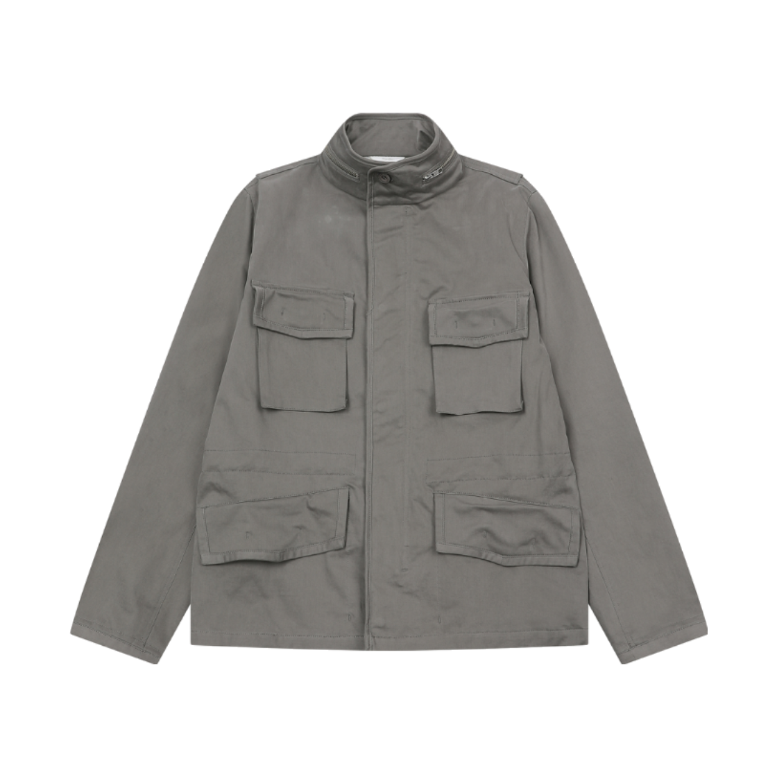 26FW-BCG-FJ-CH 9umiko Bcg Field Jacket Charcoal