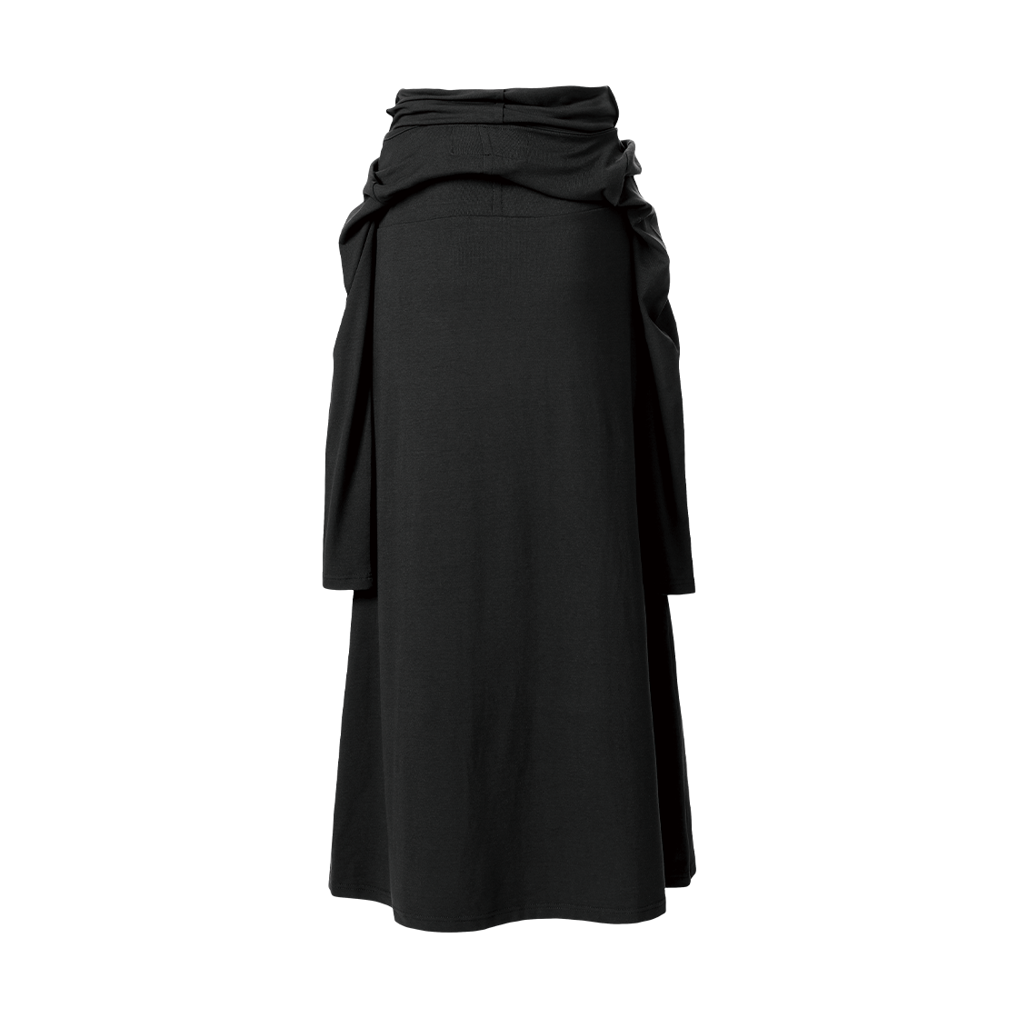 더바이닐하우스 드레이프 맥시 원피스(W) 차콜(Thevinylhouse Draped Maxi One-Piece(W) Charcoal) - 6