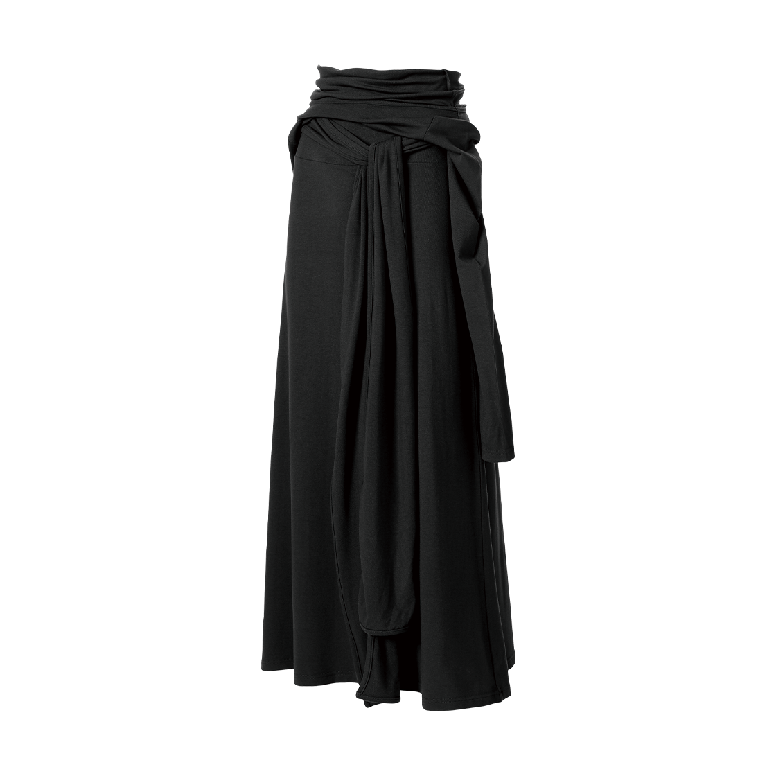 더바이닐하우스 드레이프 맥시 원피스(W) 차콜(Thevinylhouse Draped Maxi One-Piece(W) Charcoal) - 5