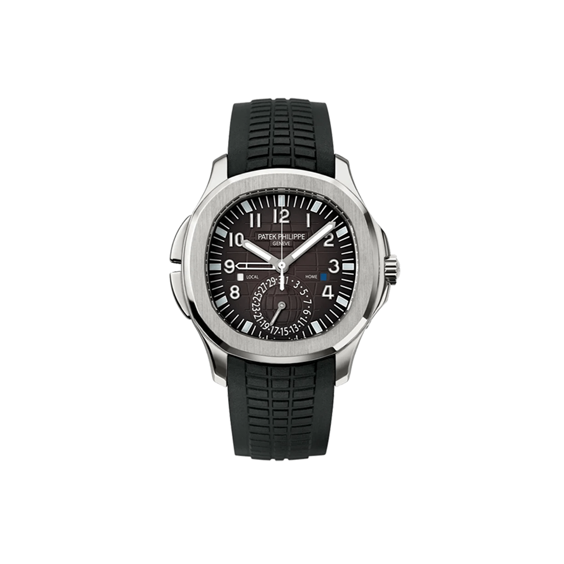 IT7Q94J2UPD6 Patek Philippe Aquanaut Travel Time 40.8 Black Arabic
