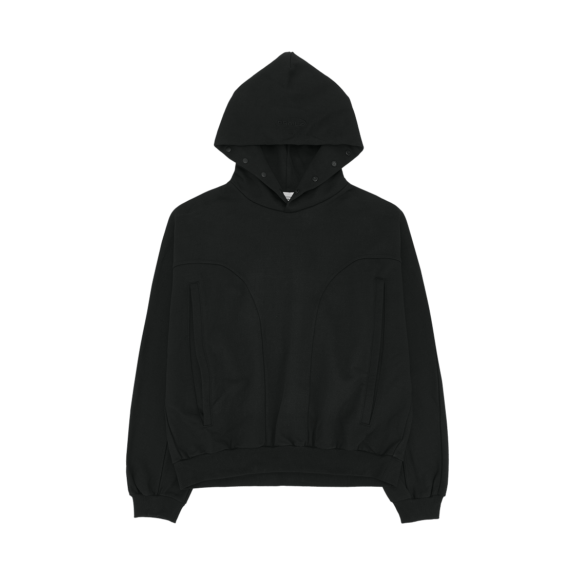 그레일즈 지오메트리 후드 블랙(Grailz Geometry Hoodie Black)