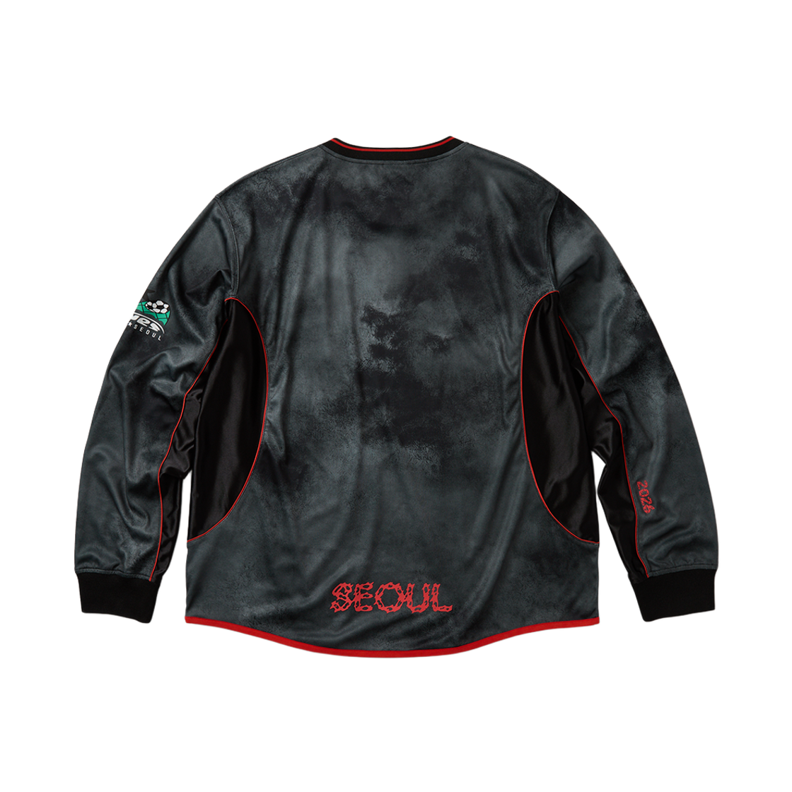 [KREAM 단독] 예스아이씨 X 에프씨서울 써드 롱슬리브 저지 블랙([KREAM 단독] YESEYESEE X FC SEOUL L/S Third Jersey Black) - 2