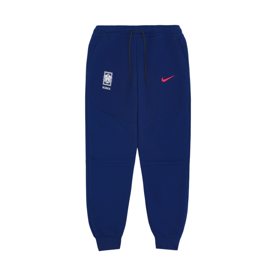 나이키 대한민국 테크 사커 플리스 조거 글로벌 블루 블랙 - 아시아(Nike Korea Tech Soccer Fleece Joggers Global Blue Black - Asia)
