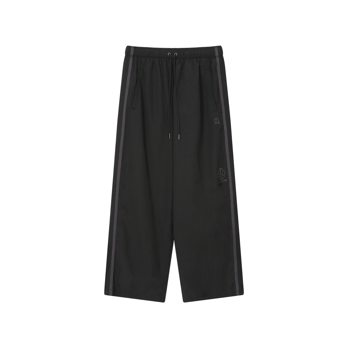 HM6LTP0191MQ Polyteru Human Index Index Track Pants Black/Purple