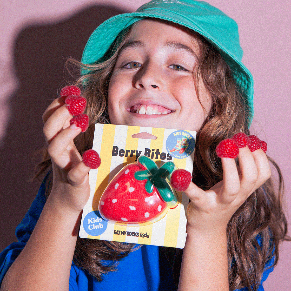 잇마이삭스 3D Berry Bites 딸기 키즈양말(Eat My Socks 3D Berry Bites Kids) - 5
