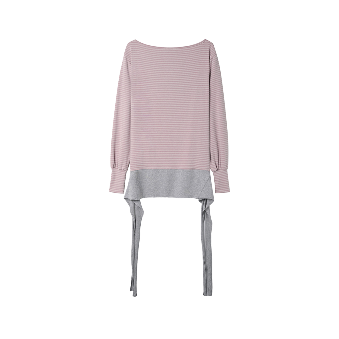 시메트릭 퍼센트 스트라이프 스트랩 티셔츠 핑크(symmetric percent Striped Strap TS Pink) - 2