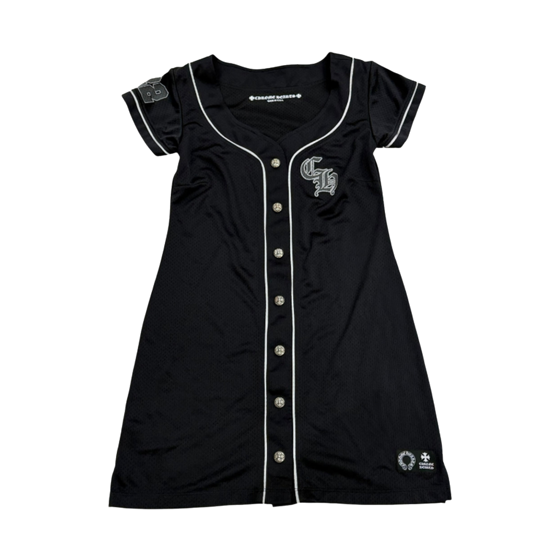 더도산 크롬하츠 매쉬 져지 원피스(TheDosan x chrome hearts mesh jersey one-piece)
