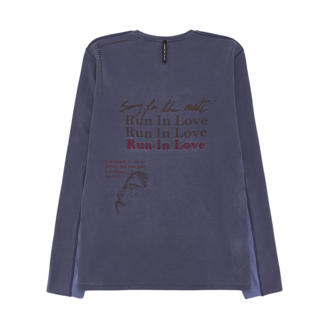 아디다스 x 송 포 더 뮤트 롱슬리브 티셔츠 테크 퍼플 - KR 사이즈(Adidas x Song For The Mute Long Sleeve T-Shirt Tech Purple - KR Sizing) - 2