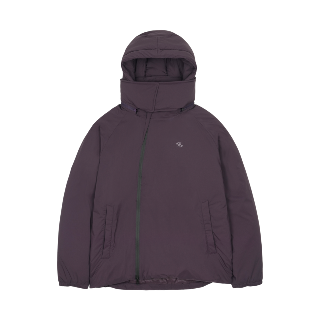 SG26FWOTDP003 Sansan Gear Convex Puffer Jacket Wine