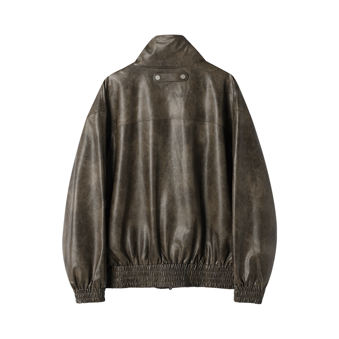 더바이닐하우스 러기드 레더 재킷 브라운(Thevinylhouse Rugged Leather Jacket Brown) - 2
