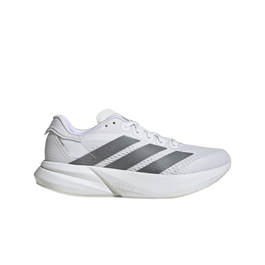 IH8210 (W) Adidas Duramo Speed 2 Running Cloud White Iron Metallic