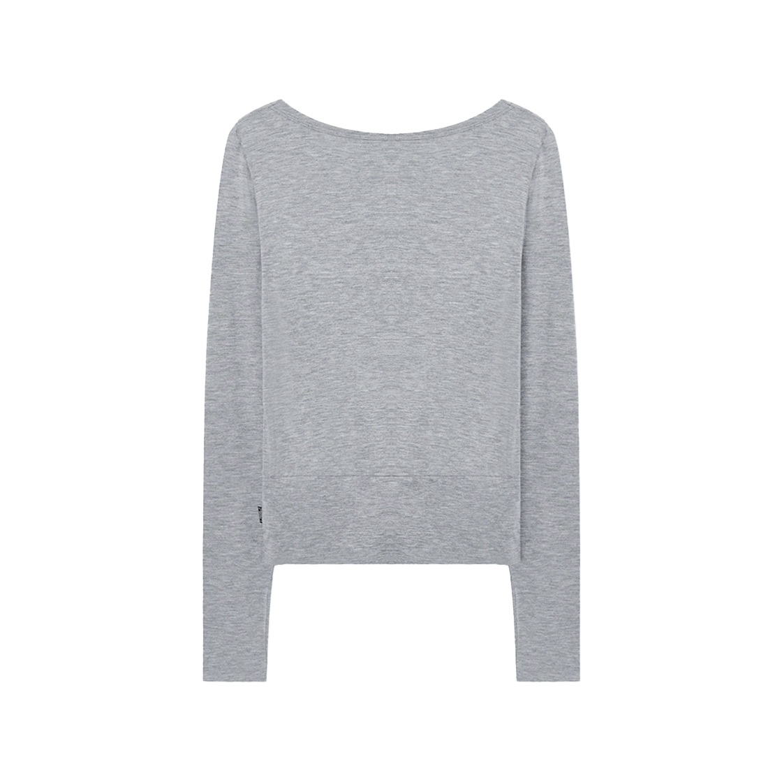 시메트릭 퍼센트 페미닌 투웨이 롱 슬리브 멜란지 그레이(symmetric percent Feminine 2-way Long Sleeve Melange Grey) - 2