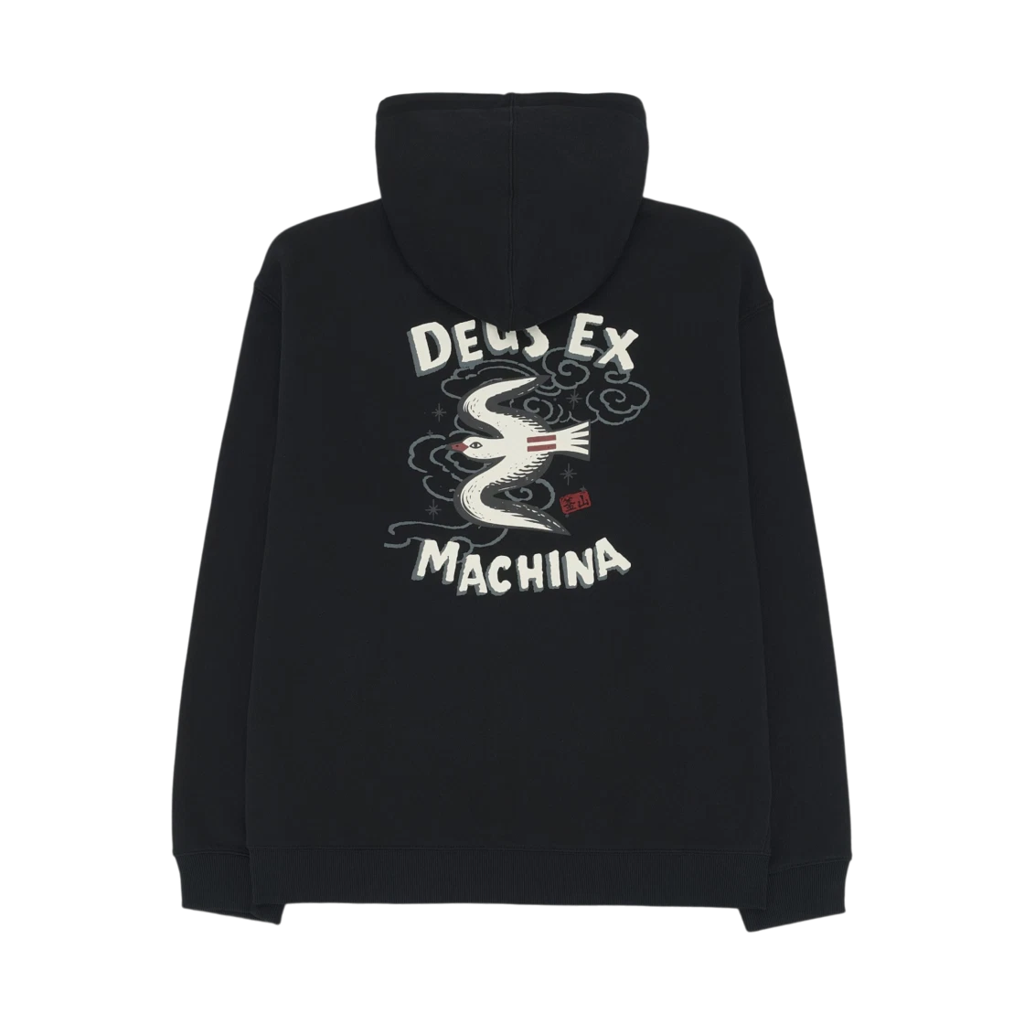 Deus Ex Machina Deus Ex Machina Busan Exclusive Hoodie Zip Up Black · S